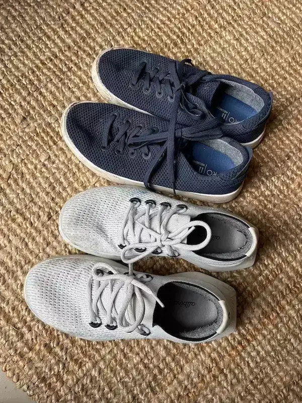 Our pairs of Allbirds