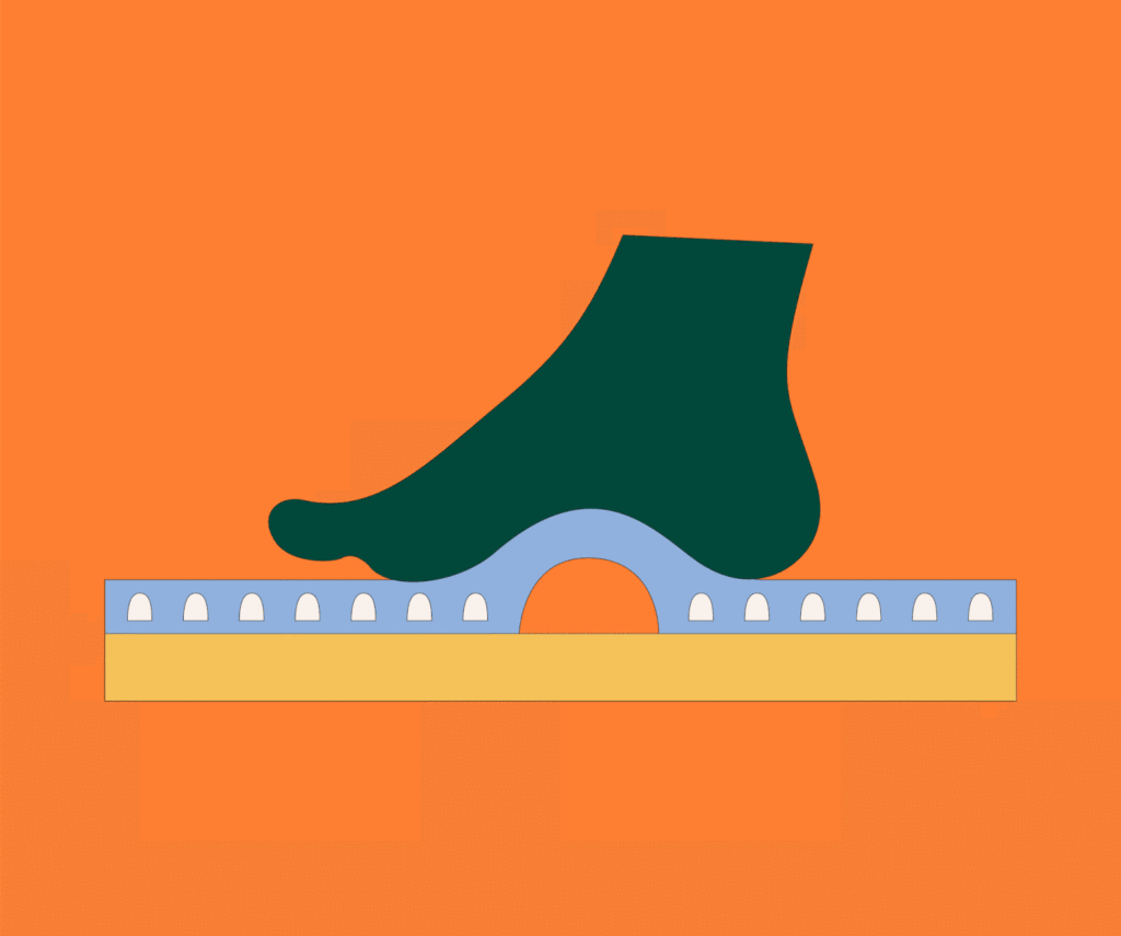 Fulton insoles sustainable arch support