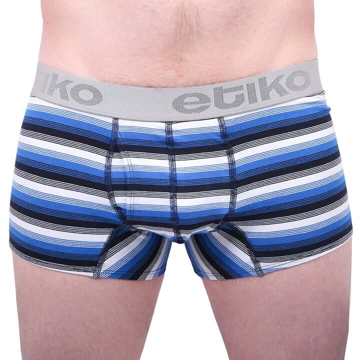 Etiko striped organic cotton boxers