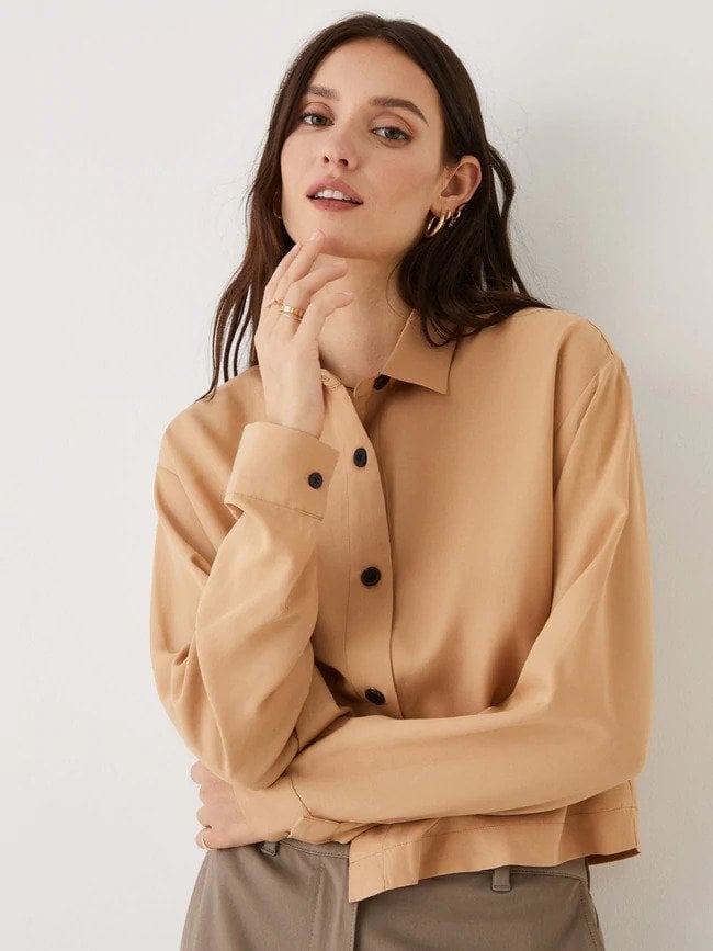 Frank and Oak sustainable blouse