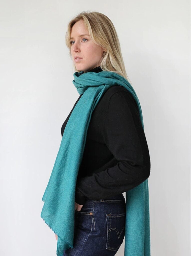 Fifth Origins ethical scarf cashmere