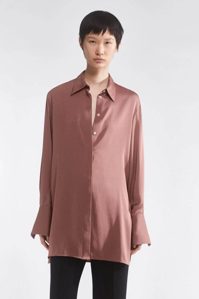 Filippa K scandi style sustainable blouse