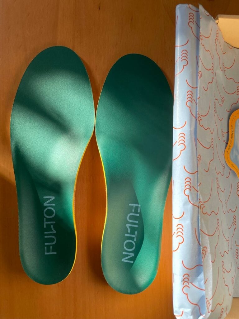 Fulton insoles vegan leather