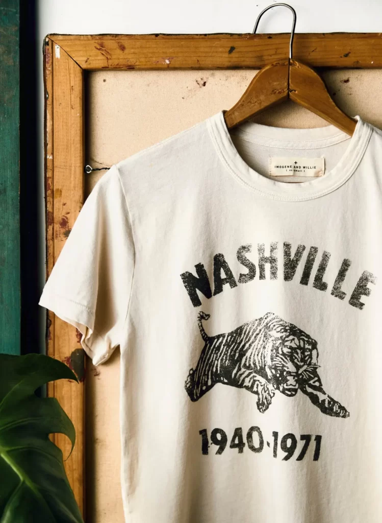 Imogene + Willie Nashville denim and sustainable tees