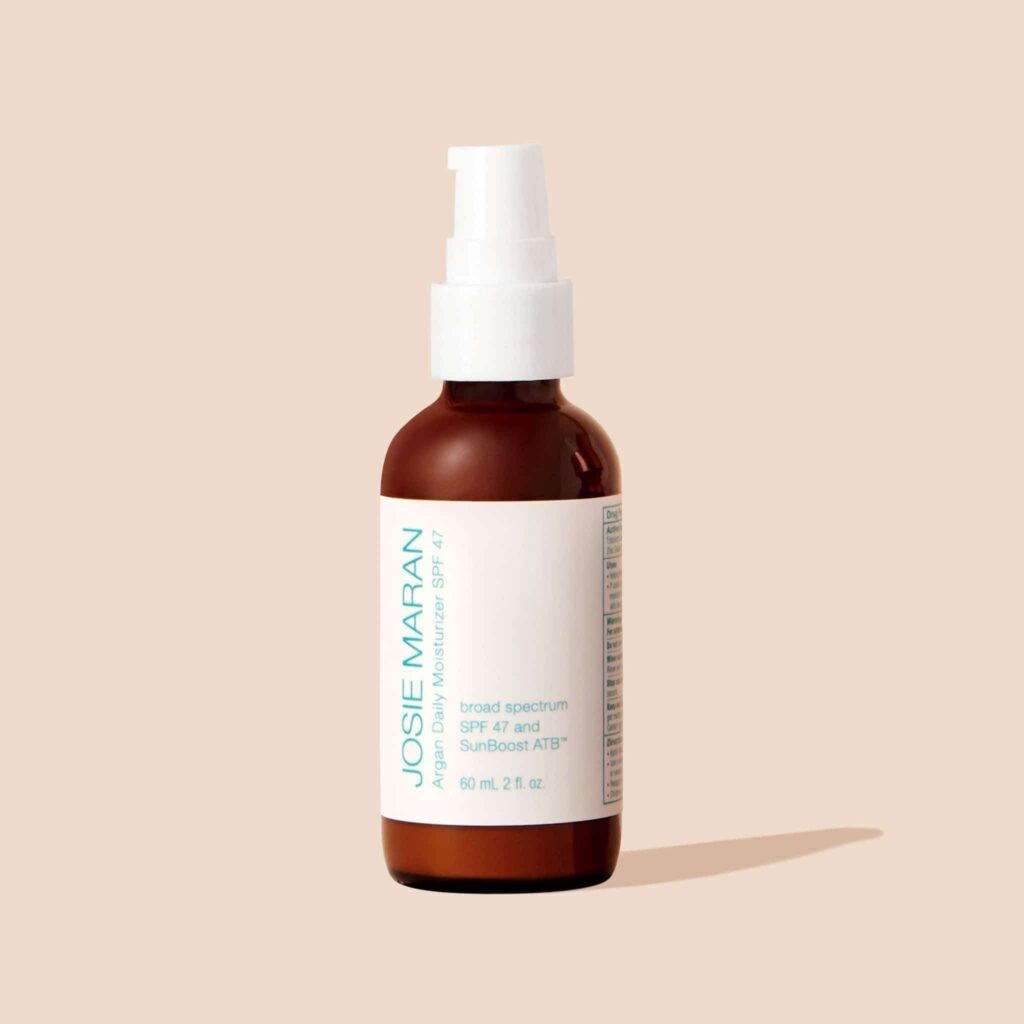 Josie Maran natural sunscreen