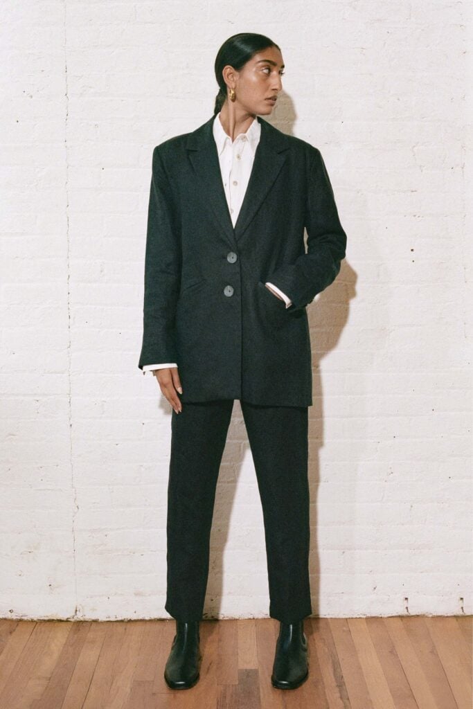 Mara Hoffman sustainable blazer