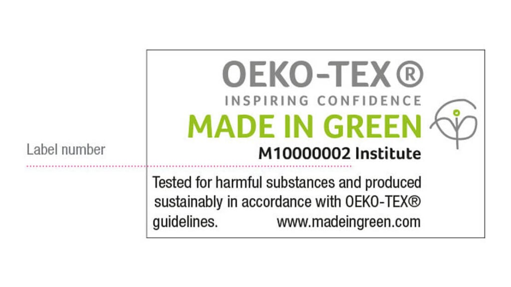 Oeko Tex Certification