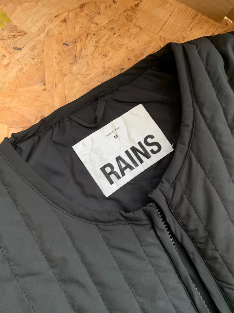 my Rains sustainable gilet