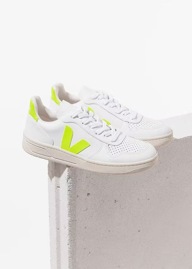 Veja sustainable trainers made from recycled materials