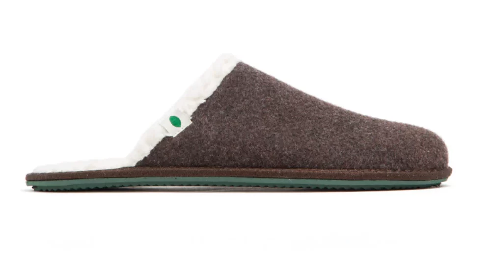 Vesica Piscis vegan cork slippers handmade in Spain