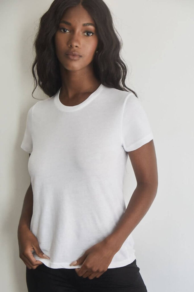 Vetta everyday organic white tee