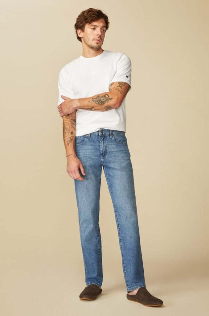 Warp and Weft men's sustainable denim