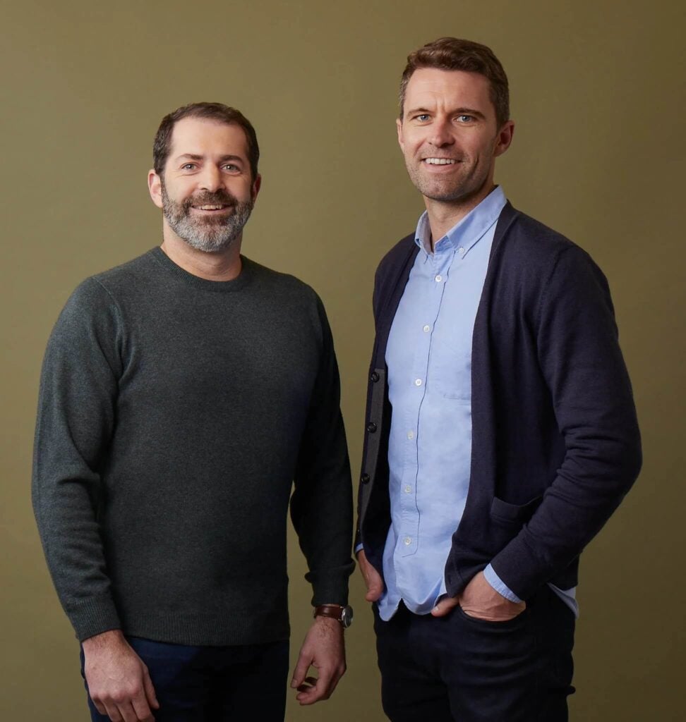 Allbirds founders Tim Brown and Joey Zwillinger