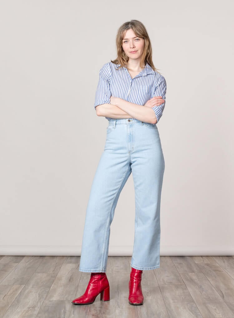 Iris Denim Toronto sustainable jeans made in Canada