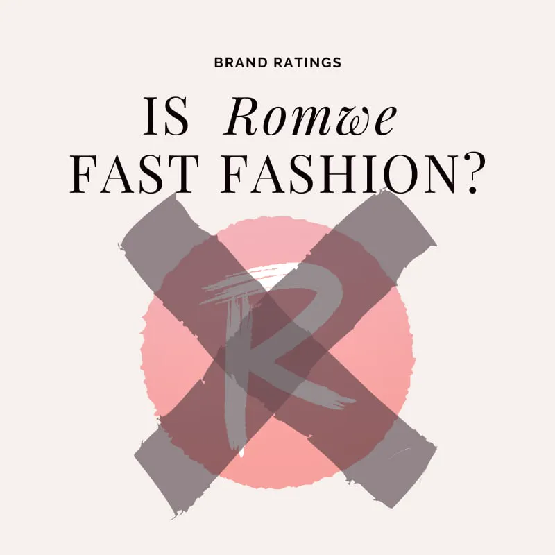 Is Romwe Fast Fashion? Read Before Buying That $5 Dress