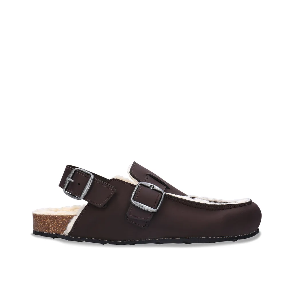 Nae Medan vegan clogs with cork footbed