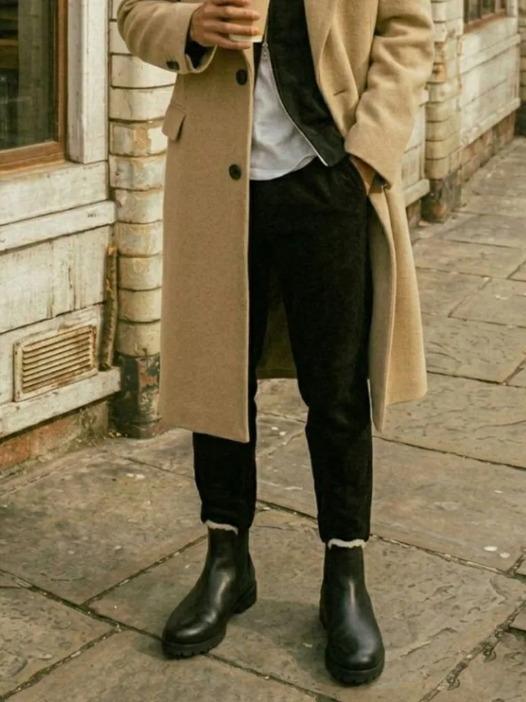 Will's Vegan Store insulated waterproof Chelsea boots