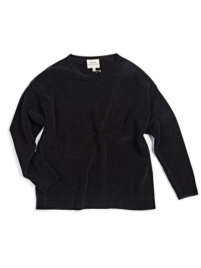 Wills Vegan Store black knit sweater
